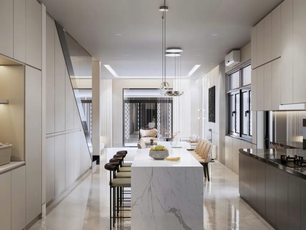 Nhà phố 1 trệt 1 lầu