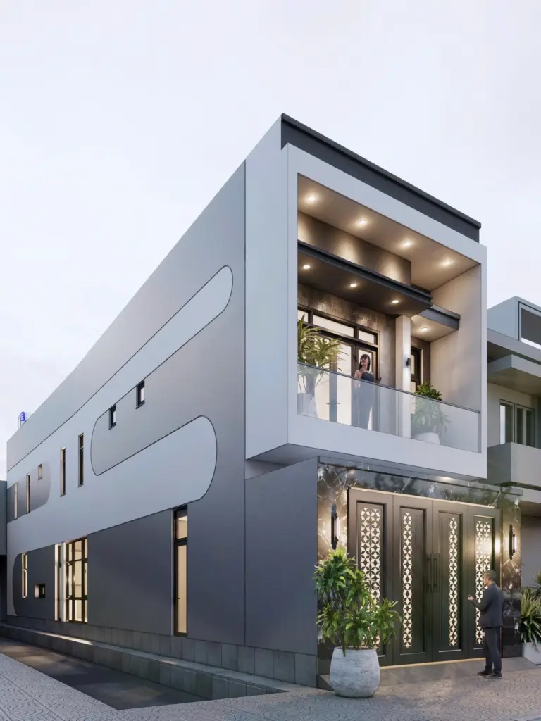 Nhà phố 1 trệt 1 lầu