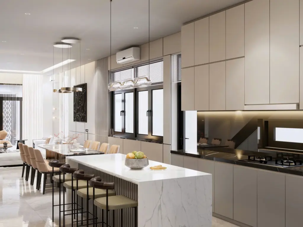 Nhà phố 1 trệt 1 lầu