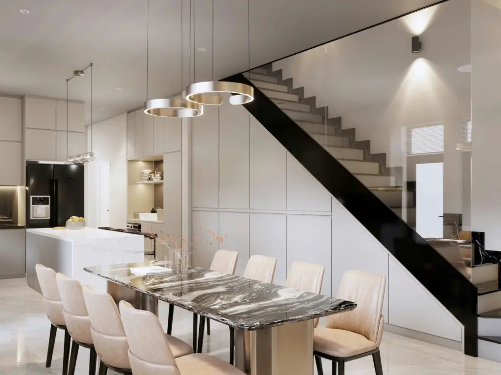 Nhà phố 1 trệt 1 lầu