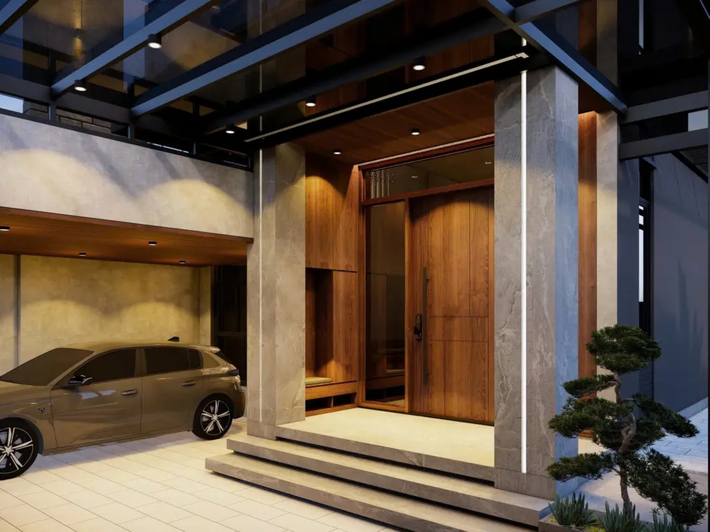 Biệt thự hiện đại – 1 trệt 1 lầu