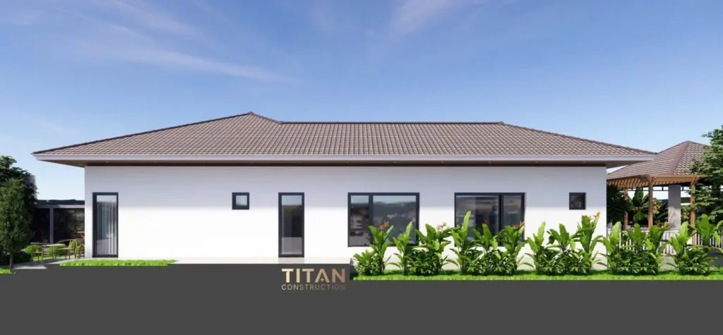 Biệt thự vườn mái nhật cho gia đình 3 thế hệ