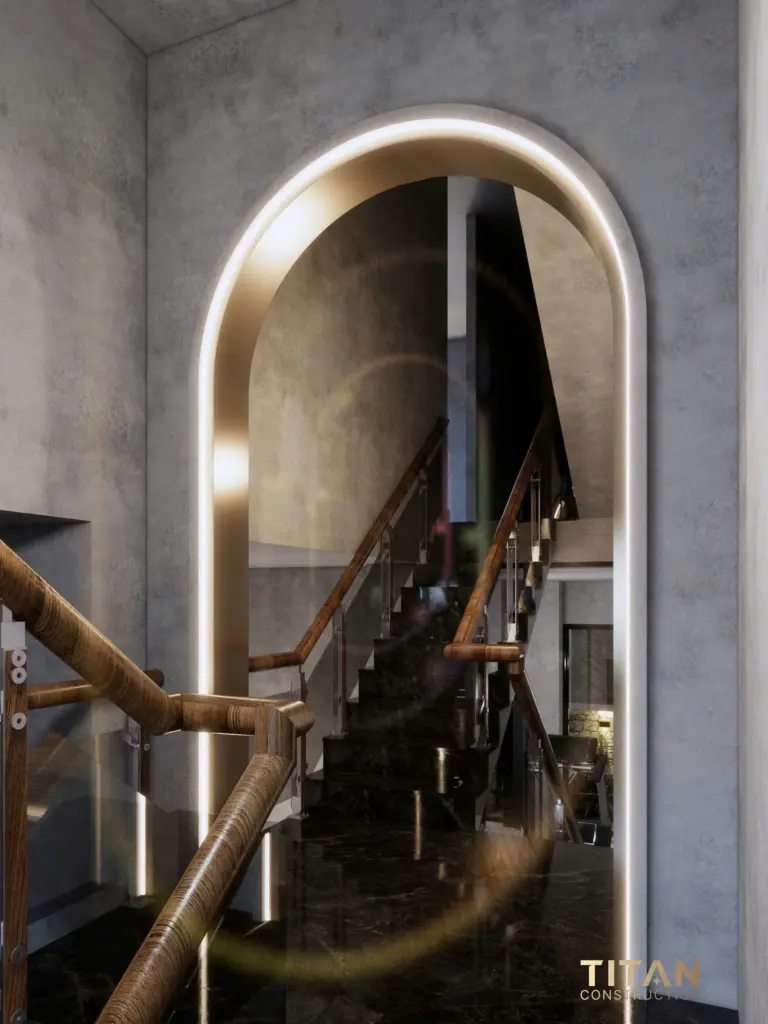 Cải tạo biệt thự song lập, kết hợp hài hòa không gian sinh hoạt và khu giải trí cao cấp với phòng gym riêng biệt