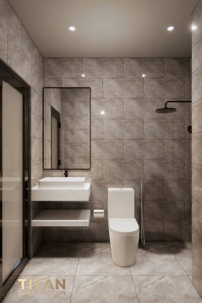 Cải tạo biệt thự song lập, kết hợp hài hòa không gian sinh hoạt và khu giải trí cao cấp với phòng gym riêng biệt