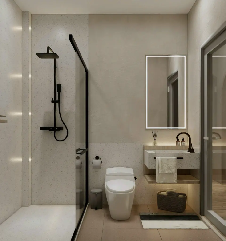 Nhà phố hiện đại mang phong cách Wabi-Sabi