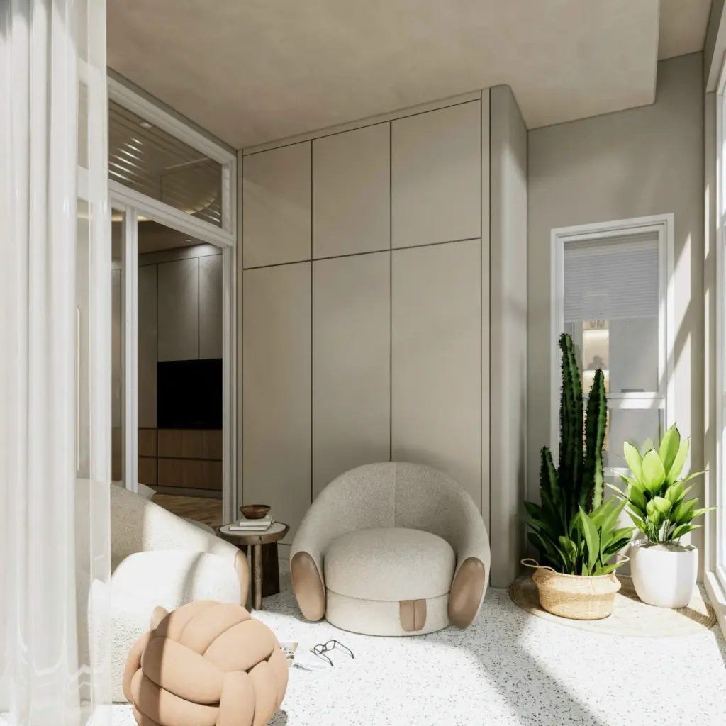 Nhà phố hiện đại mang phong cách Wabi-Sabi