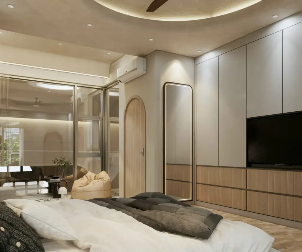 Nhà phố hiện đại mang phong cách Wabi-Sabi