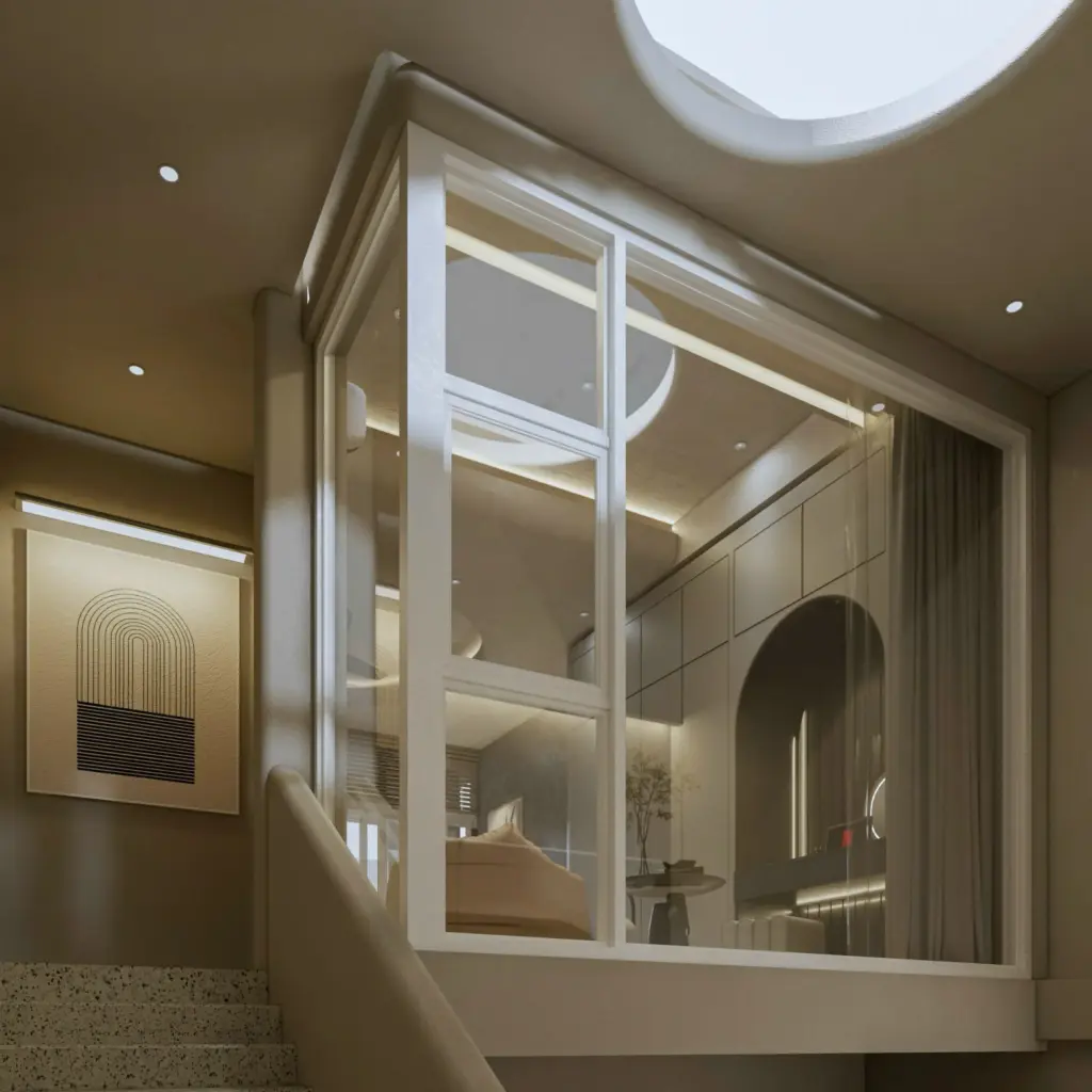 Nhà phố hiện đại mang phong cách Wabi-Sabi