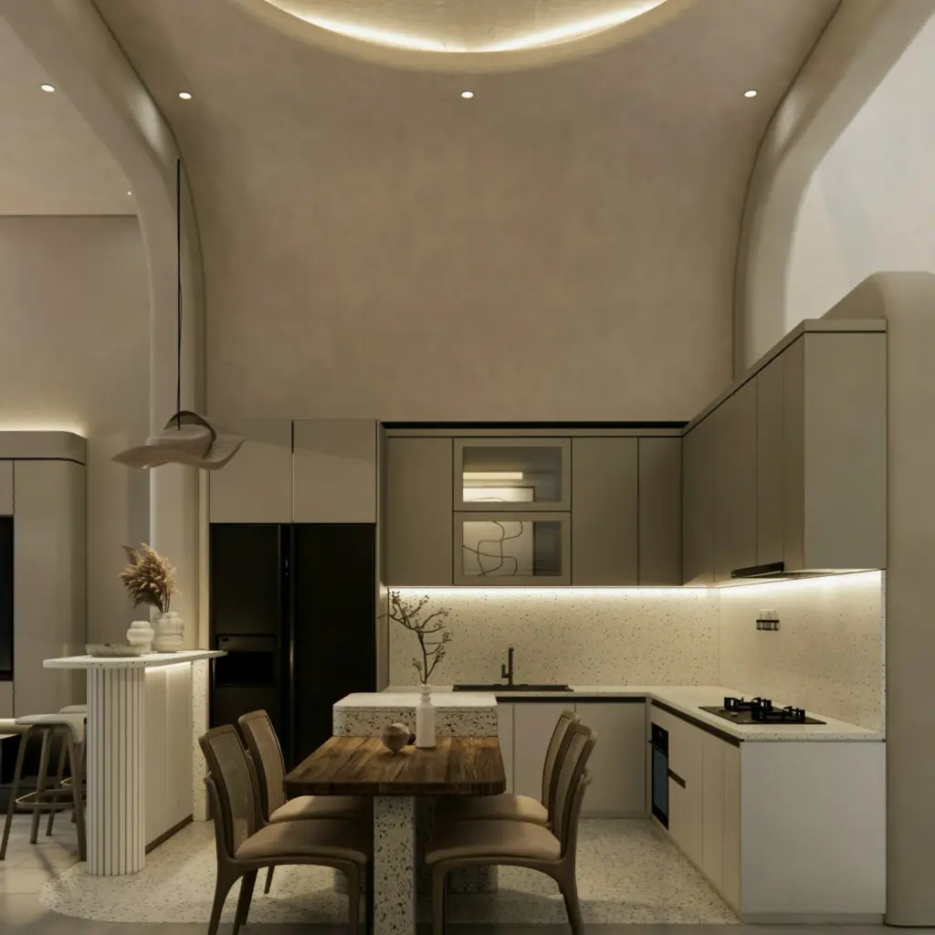 Nhà phố hiện đại mang phong cách Wabi-Sabi