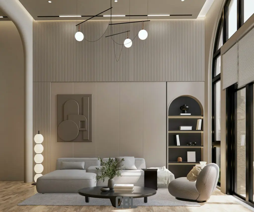 Nhà phố hiện đại mang phong cách Wabi-Sabi