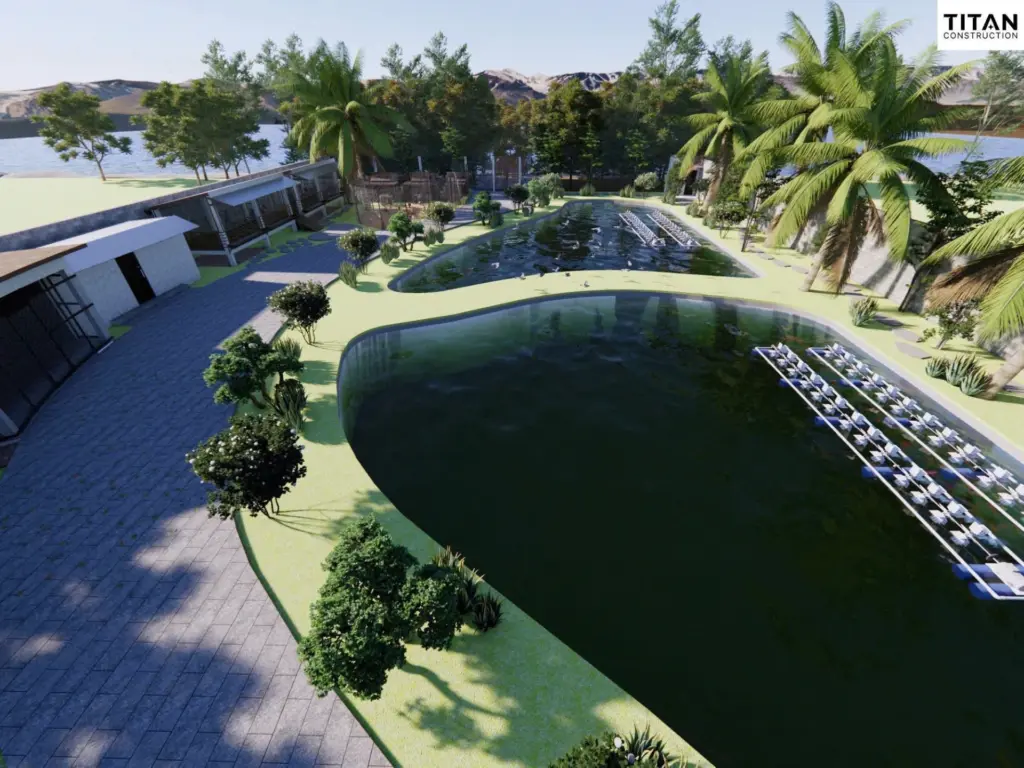 Nhà vườn kết hợp nuôi mô hình nhà vườn – ao cá – chuồng trại