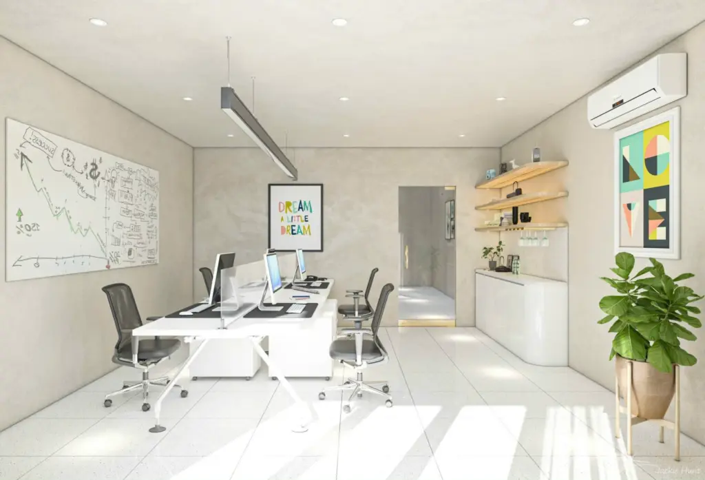 Shop mỹ phẩm kết hợp nhà ở