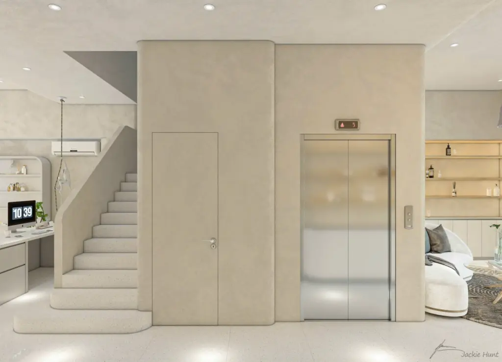 Shop mỹ phẩm kết hợp nhà ở