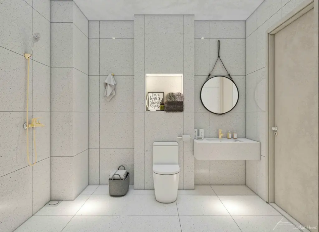 Shop mỹ phẩm kết hợp nhà ở