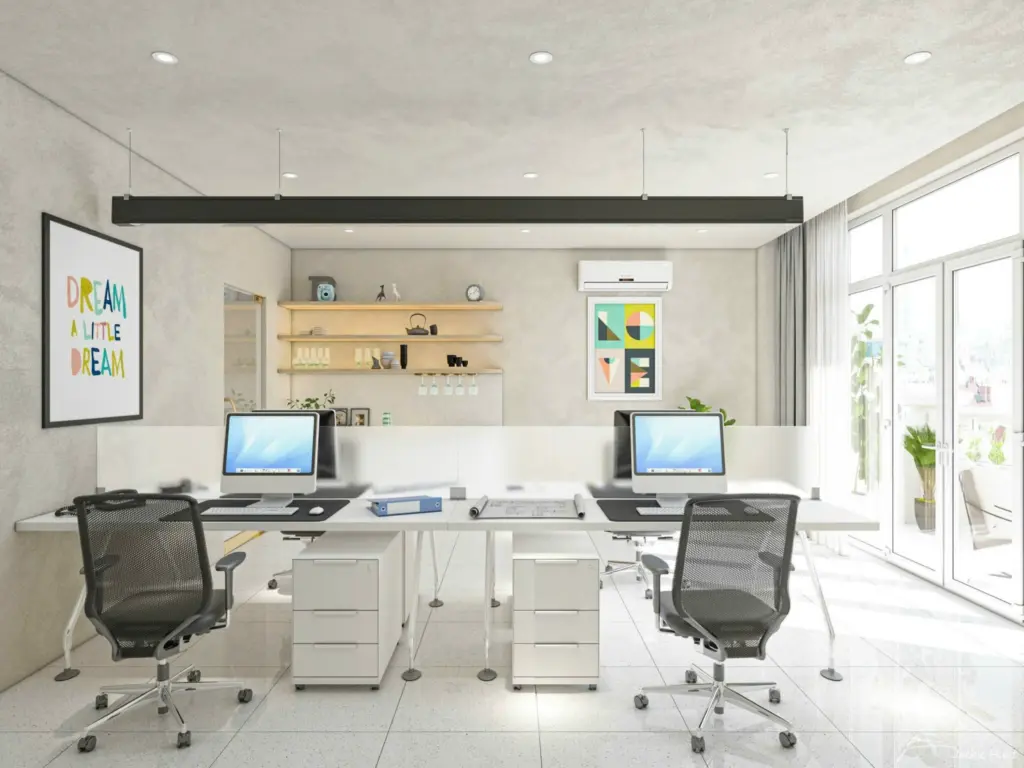 Shop mỹ phẩm kết hợp nhà ở