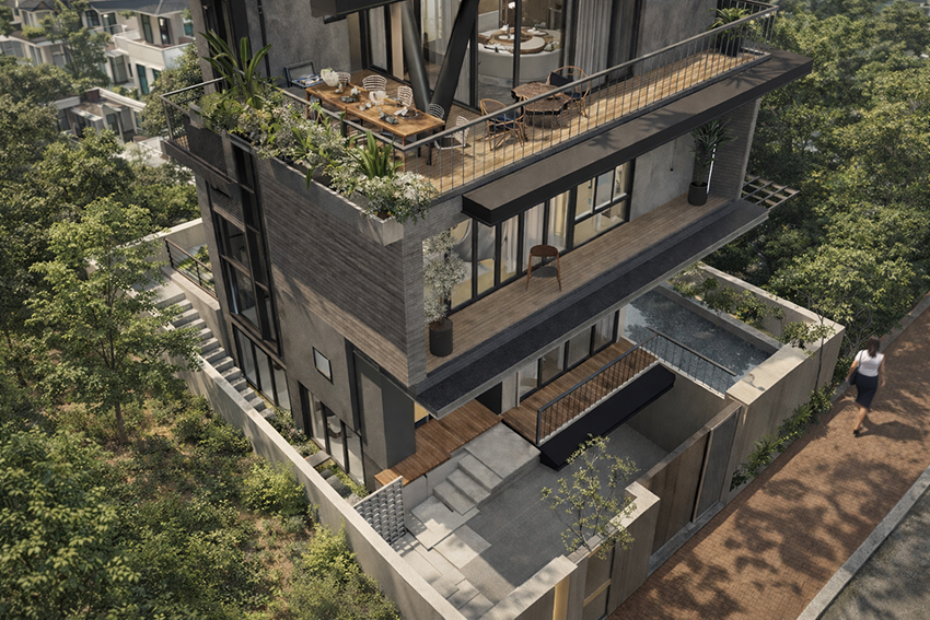Thiết kế 3D Ngoại thất